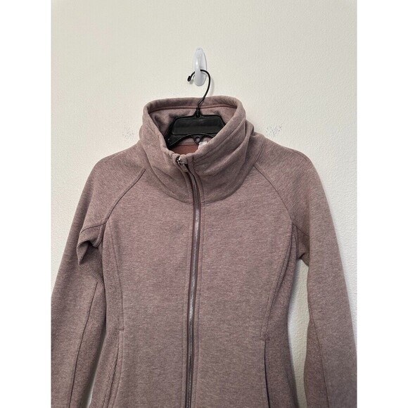 Lululemon Radiant Jacket Violet Verbana Full Zip Mock Neck Athletic Women's 2 - Picture 3 of 10